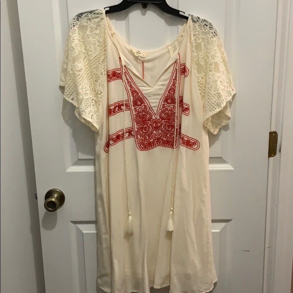 Off white dress